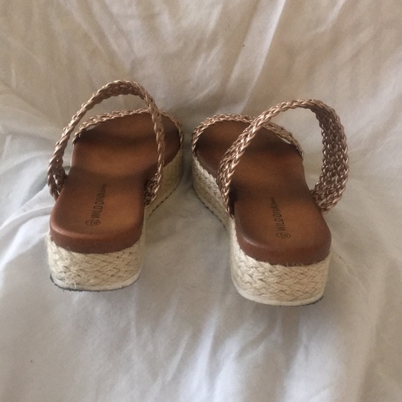 Double Strap Espadrille Flatform - Picture 6 of 8